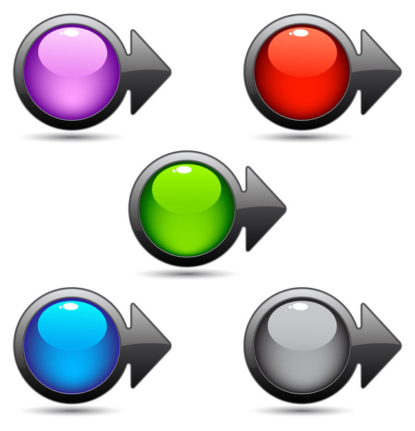 Button pointer - Vector, Image