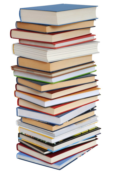 High Books Stack - Photo, Image