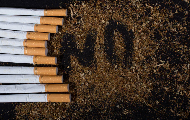  No Tobacco Day affiche pour dire non concept de tabagisme
 - Photo, image