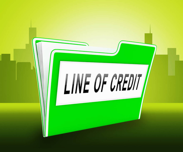 Home Equity Line Of Credit Loan Folder представляет Property Refin
 - Фото, изображение