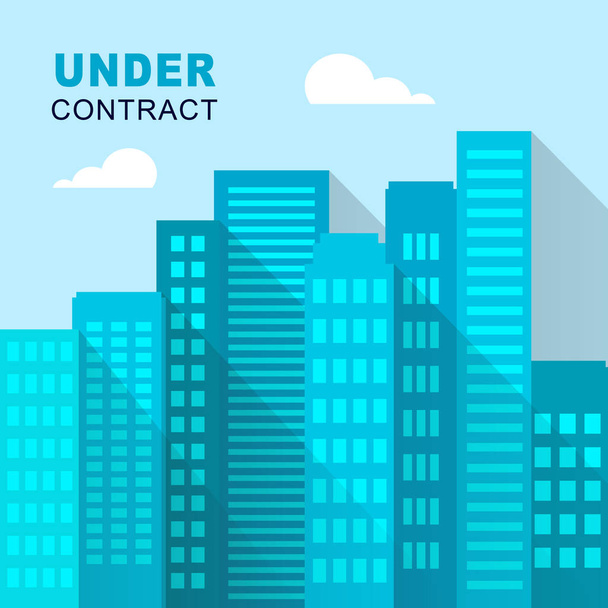 Home Under Contract City representa la propiedad vendida y la oferta firmada
  - Foto, imagen