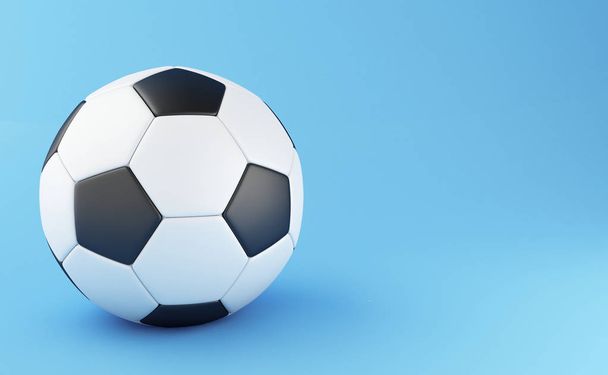 3D futbol topu - Fotoğraf, Görsel