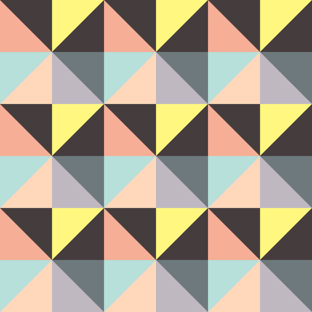 Άντληση αποτελείται από διάφορα τρίγωνα. Sealmless του σύγχρονη αφηρημένη υφή, μοτίβο - Διάνυσμα, εικόνα