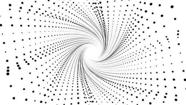 Vol en spirale 3D abstrait tunnel dessin mouvement graphiques animation arrière-plan nouvelle qualité style vintage cool belle séquence vidéo 4k
 - Séquence, vidéo