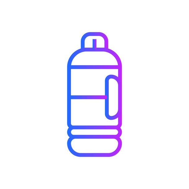 Ikona znak butelki-plastikowa butelka ikona ilustracja - Wektor, obraz