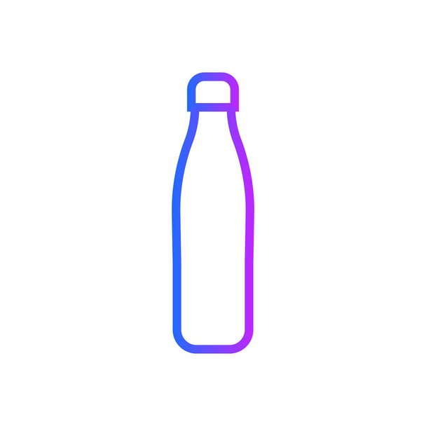 Ikona znak butelki-plastikowa butelka ikona ilustracja - Wektor, obraz