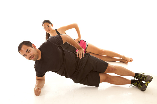 working out couple - Фото, зображення