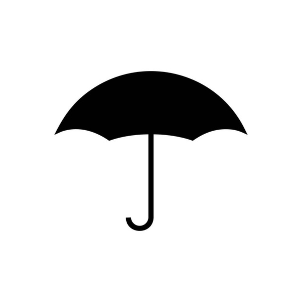 Regenschirm-Symbol - Schutzschild-Symbol - Vektor, Bild