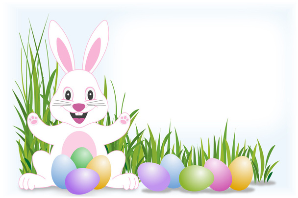 Easter bunny - Vektor, kép