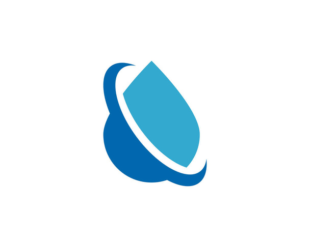 agua gota logotipo plantilla vector ilustración - Vector, Imagen