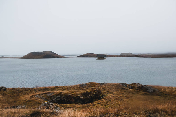 Hermoso paisaje costero en Islandia, Europa
 - Foto, Imagen