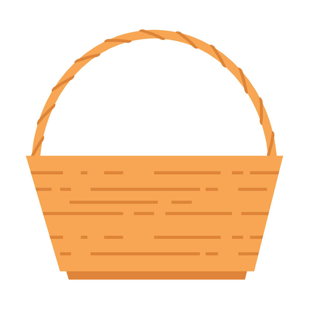 cesta de palha ícone vazio
 - Vetor, Imagem