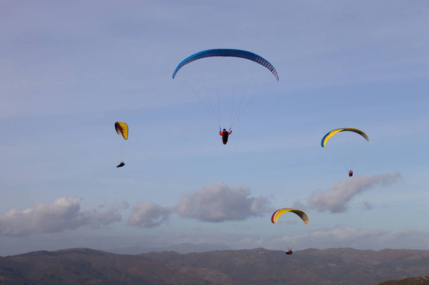 Portugalská liga paragliding běžecké - Fotografie, Obrázek