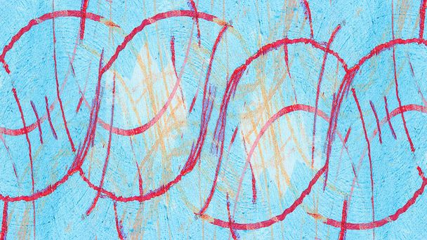 Grunge abstracto fondo pintado mixto. Dolor futurista moderno
 - Foto, Imagen