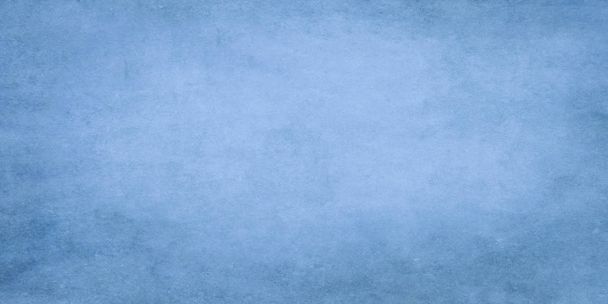 Blue wide grunge effect texture. - Photo, Image