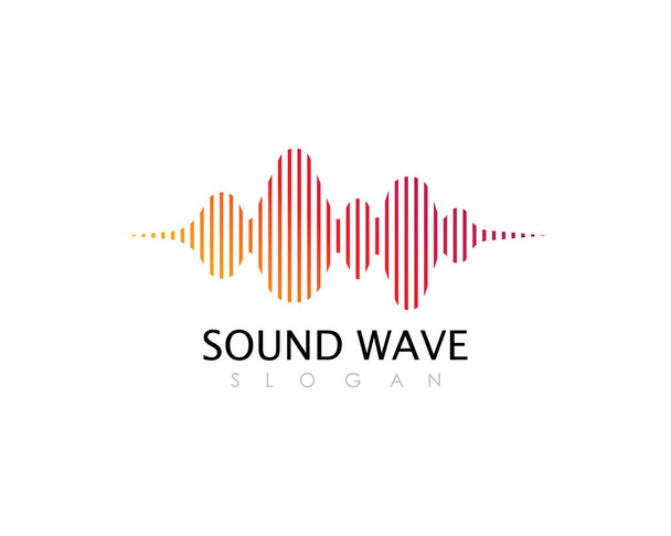 Illustration vectorielle des ondes sonores
 - Vecteur, image