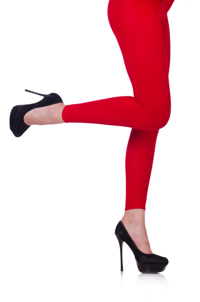 Woman legs in long stockings - Φωτογραφία, εικόνα