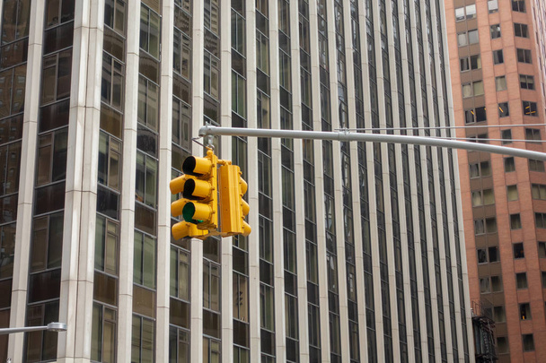 Світлофори в Манхеттені, Нью-Йорк - Фото, зображення