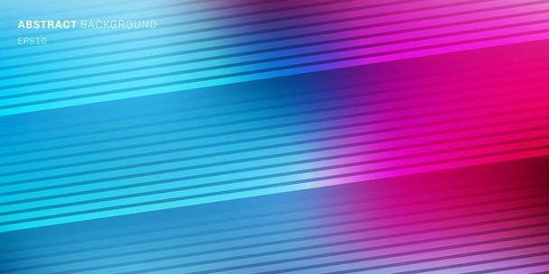 Abstract blue, purple, pink vibrant color blurred background wit - Vector, Image