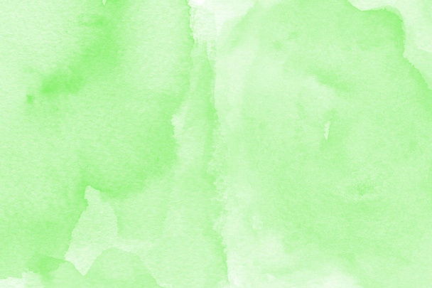 Green watercolor background - Zdjęcie, obraz