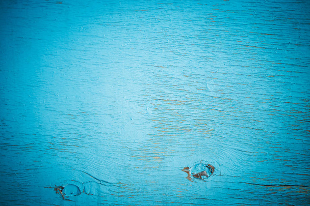 modrý texturované dřevo - Fotografie, Obrázek