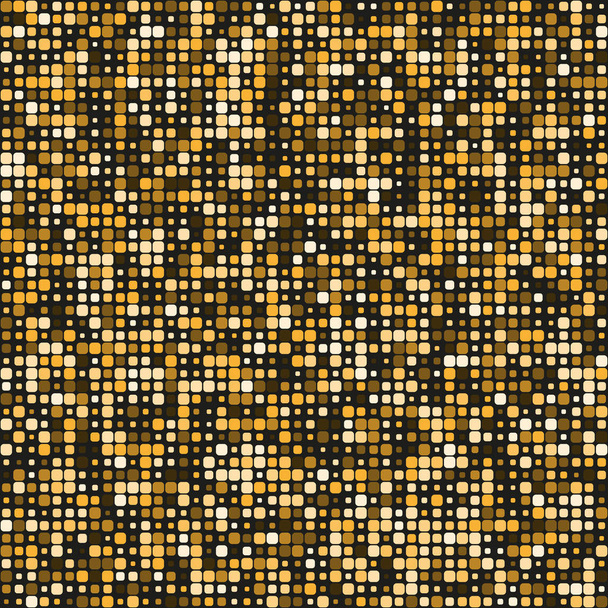 Seamless pattern of squares with rounded corners.  - Vector, Image