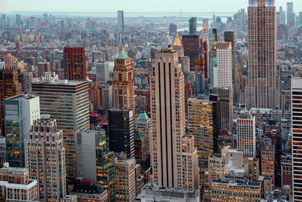 El horizonte de Manhattan. Ciudad de Nueva York
 - Foto, Imagen