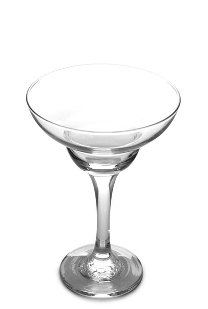 Vintage glass goblet on white background - Photo, image