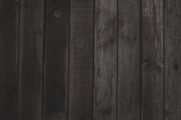 Vintage wooden dark blue horizontal boards. Front view. Background for design. - Photo, Image