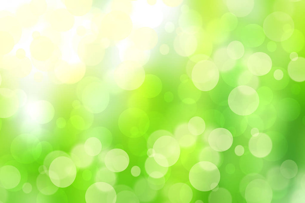Abstract gradient green light and yellow colorful pastel spring  - Foto, immagini