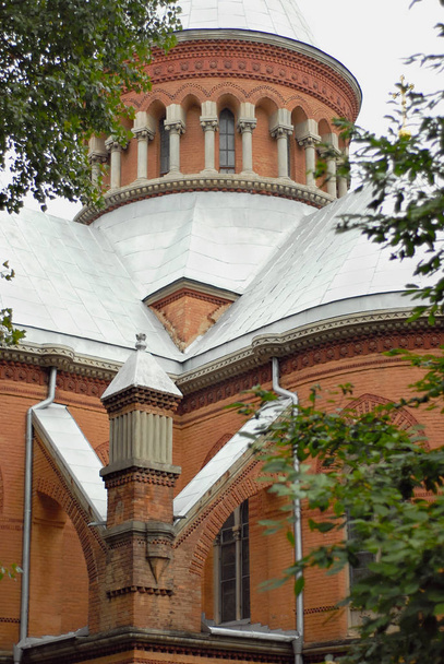 Organ Hall. Former Armenian Church. Chernivtsi, Ukraine. Europe.  Element of architecture.  - Foto, immagini