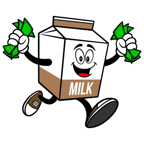 Vectores de stock sin royalties de Carton de lait