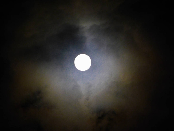 The full moon of February 19, 2019 - Photo, Image