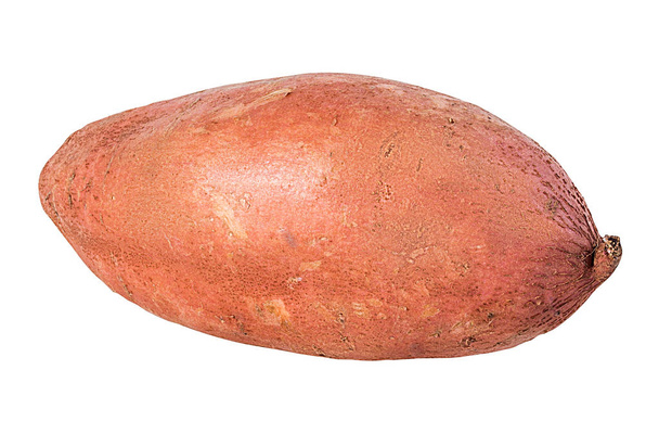 Сладкий картофель на белом фоне - Фото, изображение