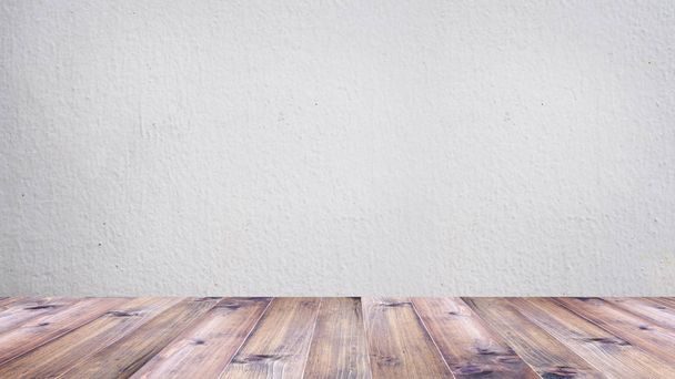 White concrete wall texture and background. - Photo, Image