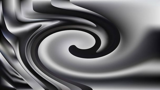 Black and Grey Swirl Background - Photo, Image