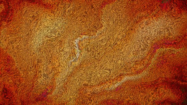 Rood en oranje pluche wol tapijt textuur - Foto, afbeelding