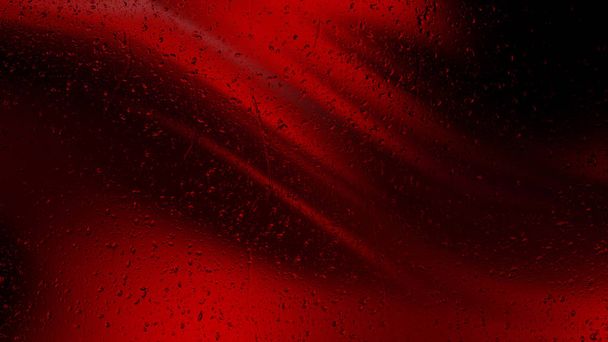 Koele rode regendruppel achtergrondafbeelding - Foto, afbeelding