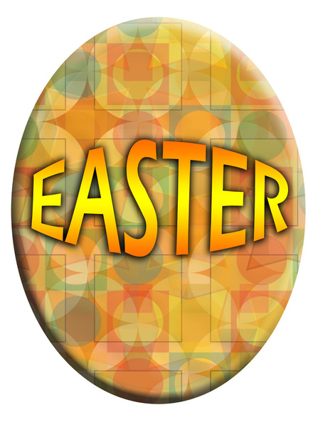 Illustrated Easter Eggs - Foto, Imagem