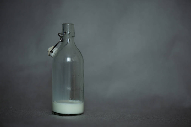 Bottle with milk - Fotó, kép