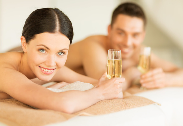 Couple in spa - Foto, afbeelding