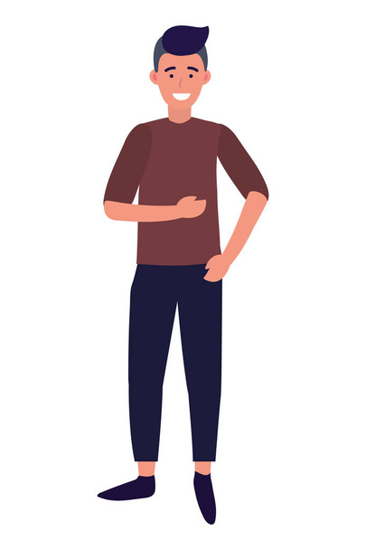Uomo avatar personaggio dei cartoni animati
 - Vettoriali, immagini