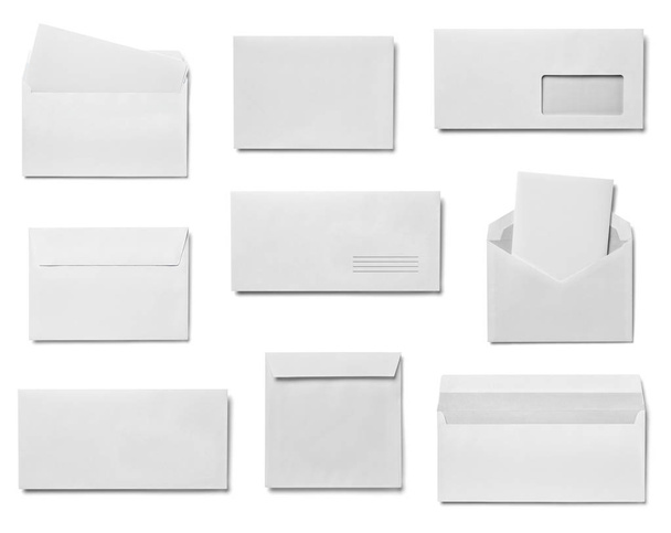envelope letter card paper template business - Foto, afbeelding