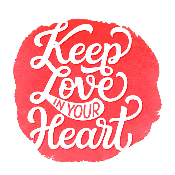 Tieni l'amore nel tuo cuore
 - Vettoriali, immagini