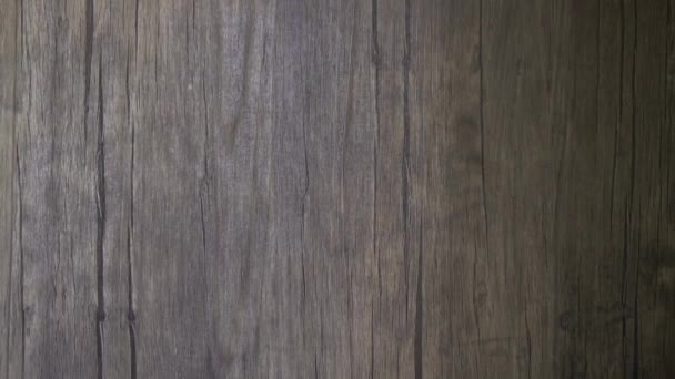 Jahrgang, alte Holzstruktur. Holzoberfläche Hintergrund, natürliche handgefertigte Textur - Filmmaterial, Video