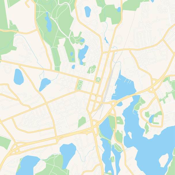 Mikkeli, Finlândia mapa para impressão
 - Vetor, Imagem