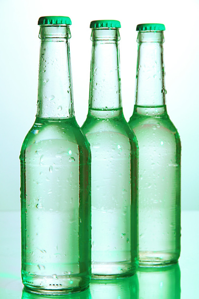 Water bottles isolated on white - Photo, Image