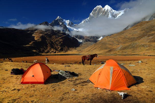 Campeggio in Cordiliera Huayhuash
 - Foto, immagini
