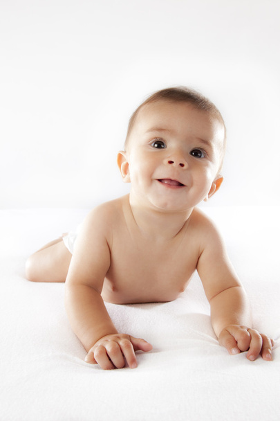 Small baby smiling - Foto, Imagen