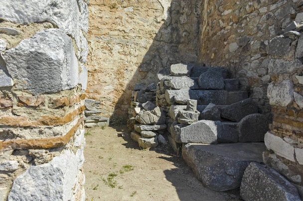 Ruines de la ville antique de Philippi, Macédoine orientale et Thrace, Grèce
 - Photo, image